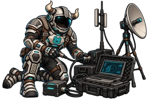 Joe keeping communications connected